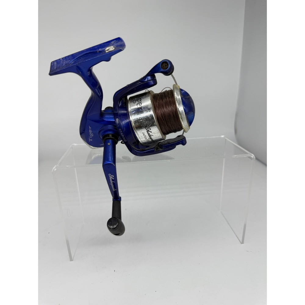 Shakespeare Tiger TSP50CC Blue Fishing Spinning Reel Gear Ratio 4.8:1 Ball Beari